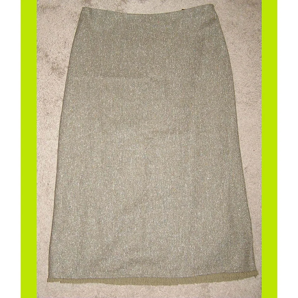 New Banana Republic lined skirt mid calf sz 8